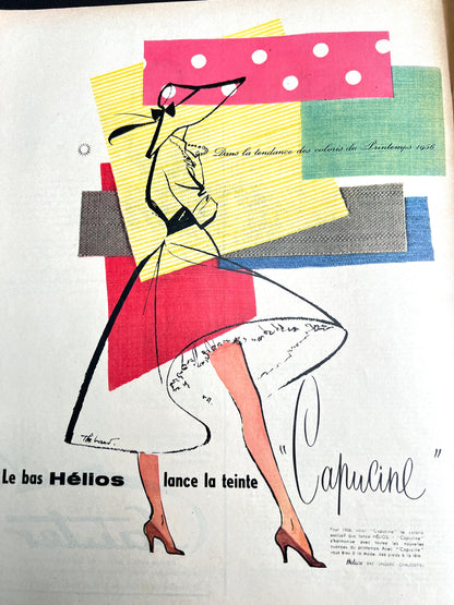 90 Fascinating Pages of Interiors + Domestic Life in February 1956 French ELLE