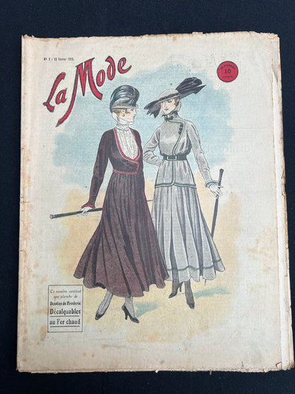 Issue No.7. 13th February 1916 French La Mode