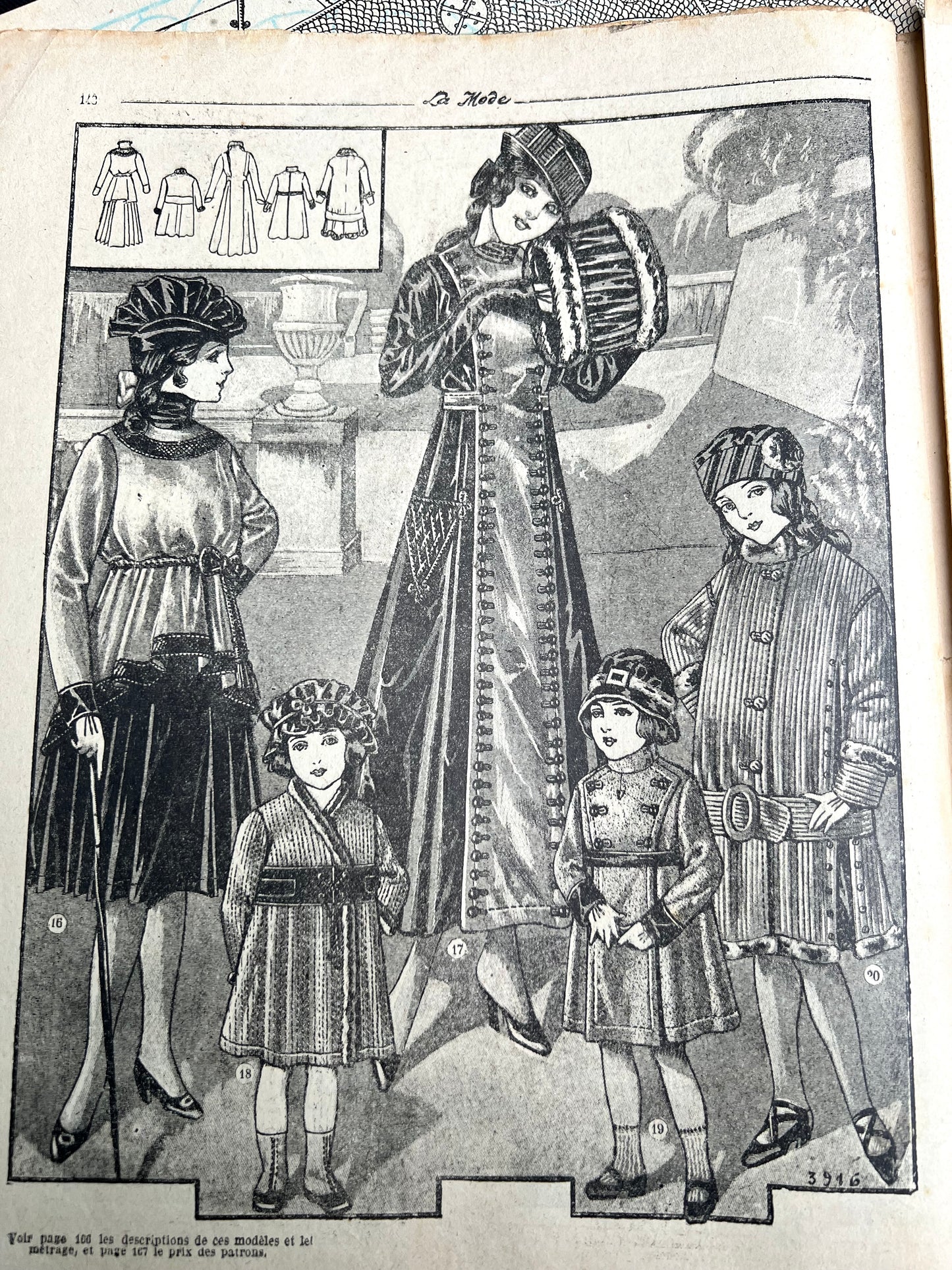 Issue No.7. 13th February 1916 French La Mode