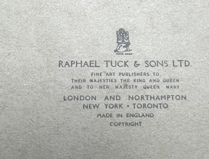 1940s Raphael Tuck Blotter Book