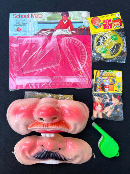 Job Lot of 12 Vintage Toys in Grubby Packaging (1)