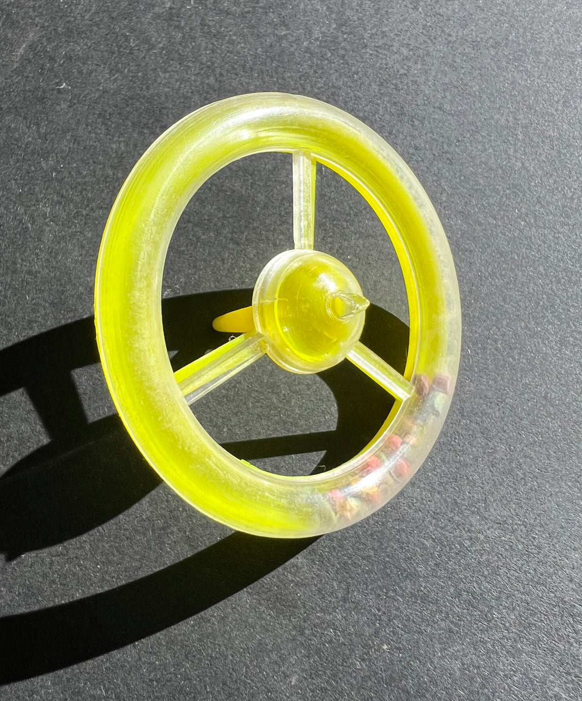 Futuristic Vintage 1950s Spinning Top Flying Saucer - Very Compelling...