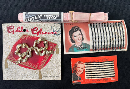 Job Lot of 12 Vintage 1940s Packaging