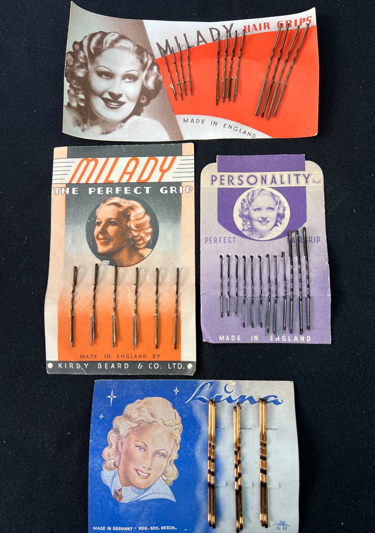 Job Lot of 12 Vintage 1940s Packaging