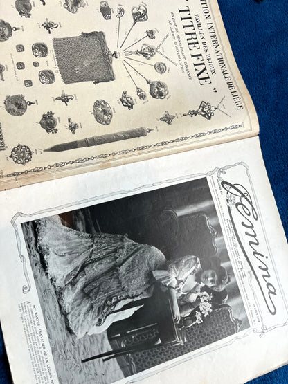 August 1905 French Magazine Femina ..minus cover !