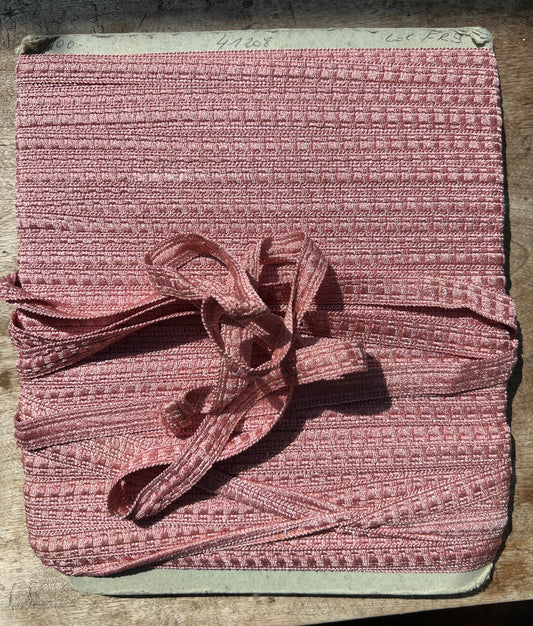 33m Vintage Boudoir Pink Upholstery etc Trim /Braid 1.5cm wide