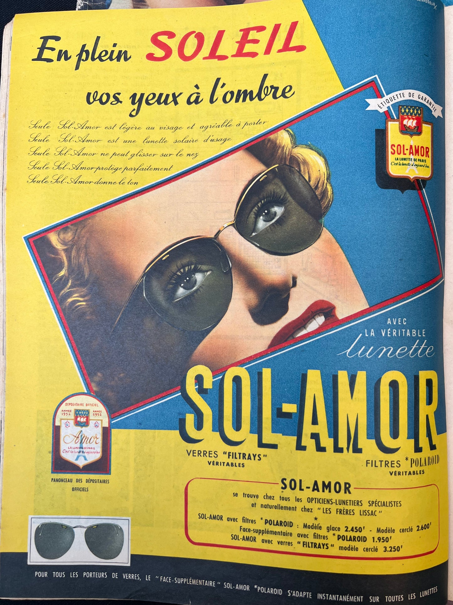 3 French 1950s ELLE Magazines June 1952, June 1953 + July 1955