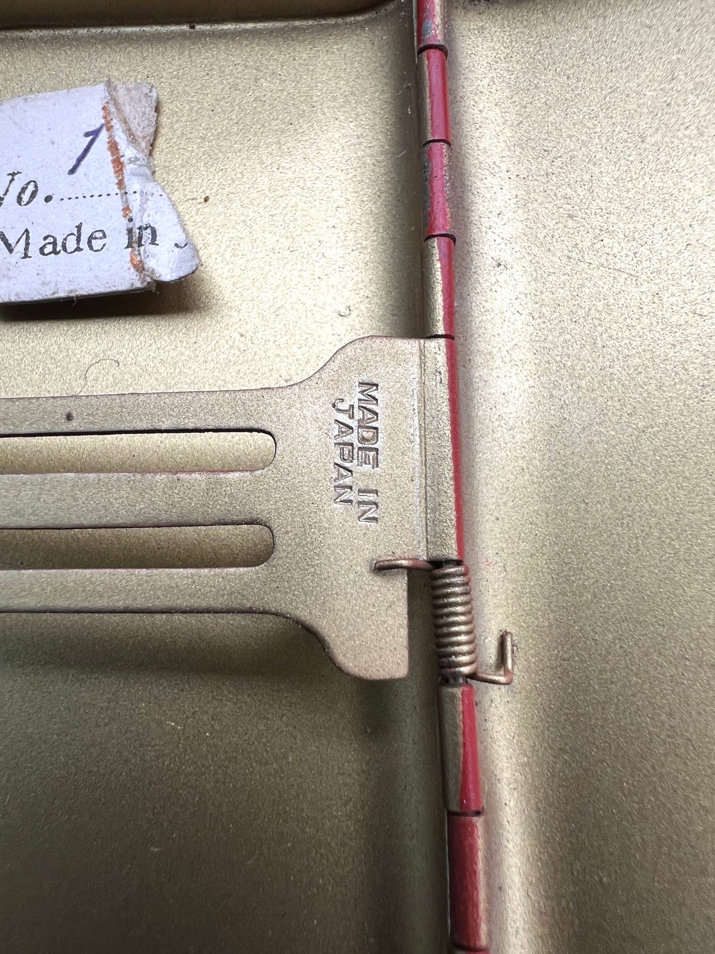 Made in Japn Vintage Metal Cigarette Cases, Money or Card Holders