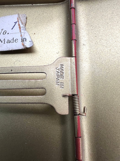 Made in Japn Vintage Metal Cigarette Cases, Money or Card Holders