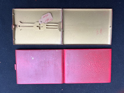 Made in Japn Vintage Metal Cigarette Cases, Money or Card Holders