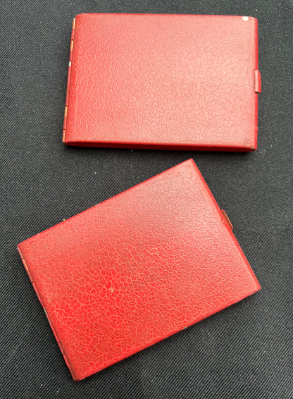 Made in Japn Vintage Metal Cigarette Cases, Money or Card Holders