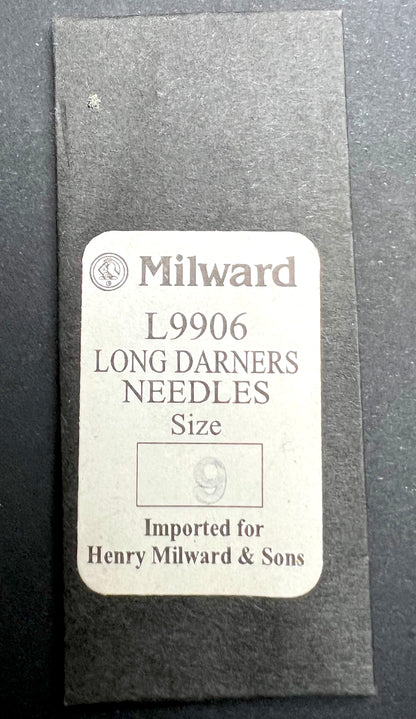 Vintage packet of 24  Unused 5.7cm (7) or 5.3cm (9)  Long Darners