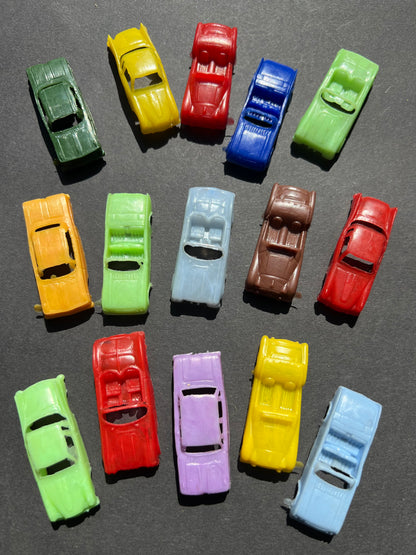 15 or 30 Vintage 1960s Cars - 5cm -  Made in Hong Kong