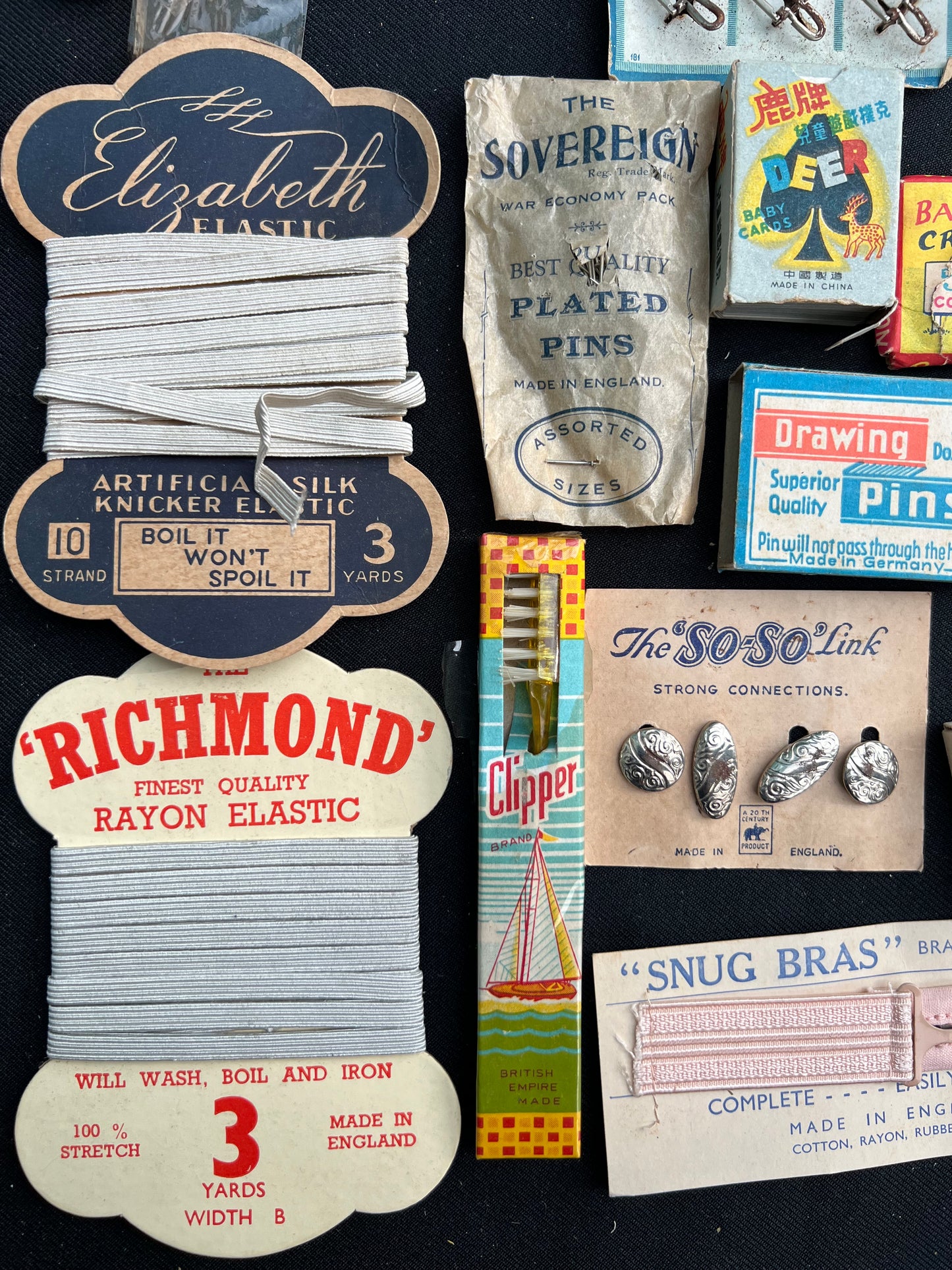 Job Lot of Vintage 1930s - 50s Packaging