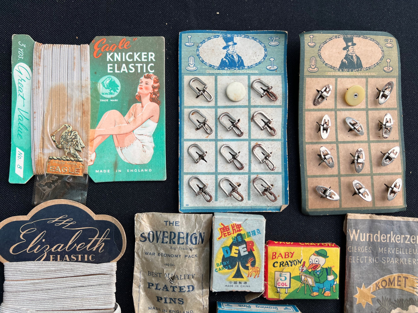 Job Lot of Vintage 1930s - 50s Packaging