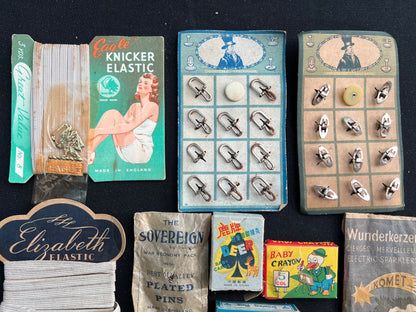 Job Lot of Vintage 1930s - 50s Packaging