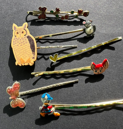 7 Vintage Hair Pins