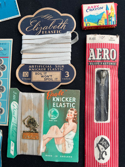 Job Lot of 10 Pieces of vintage Packaging