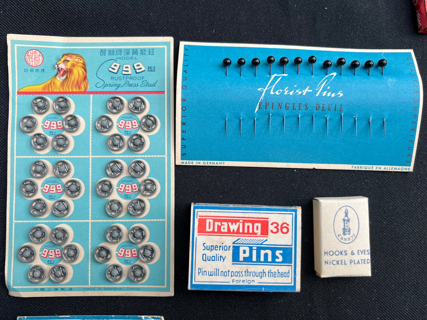 Job Lot of 10 Pieces of vintage Packaging