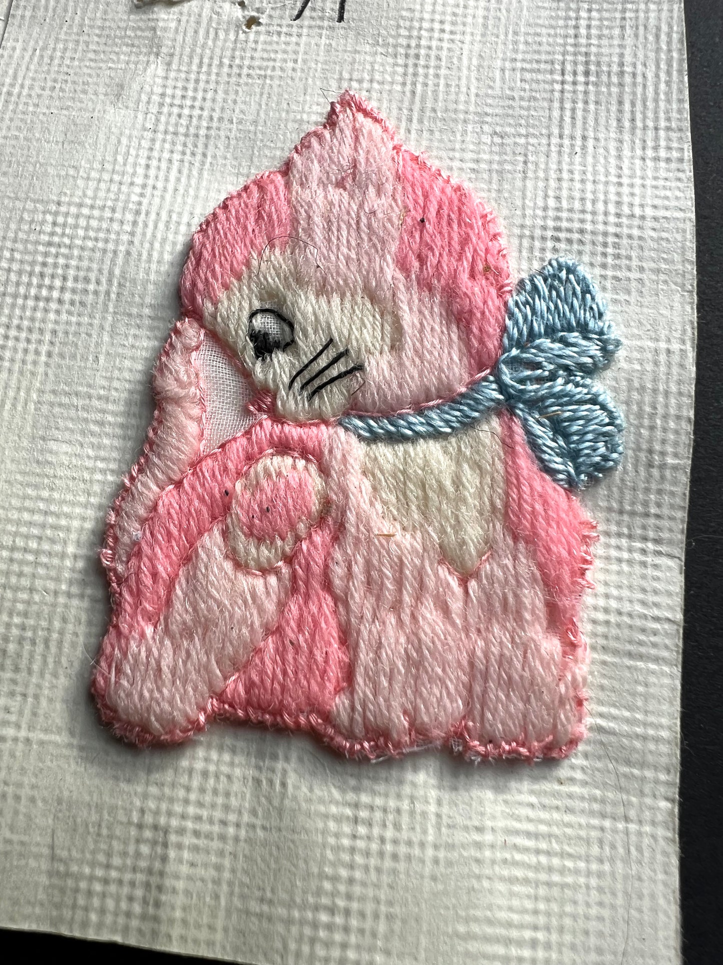 Job Lot of 3 Vintage Sew On Appliques / Patches