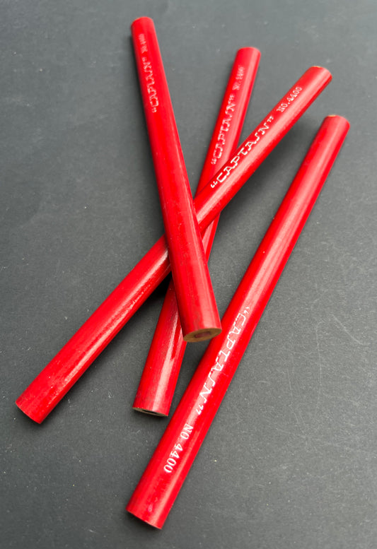 Vintage Elliptical Lead Carpenter Pencil