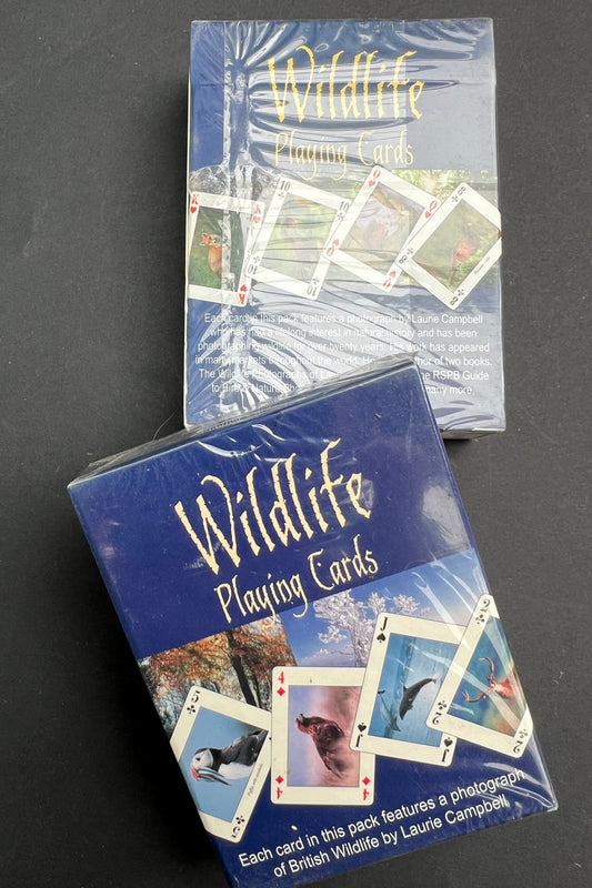 Unopened Pack of Wildlife Photo Playing Cards