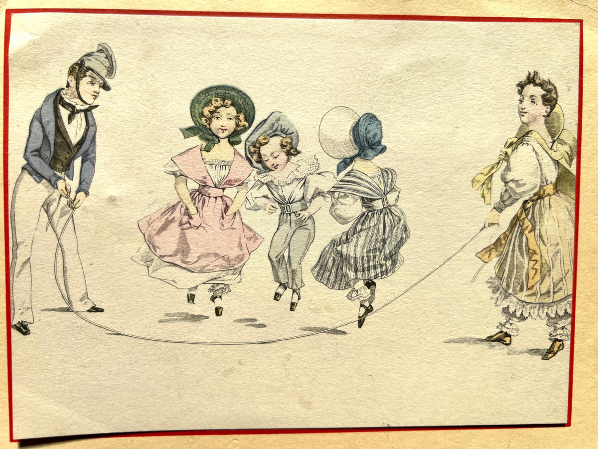 Charming 1940s Unused Christmas Card
