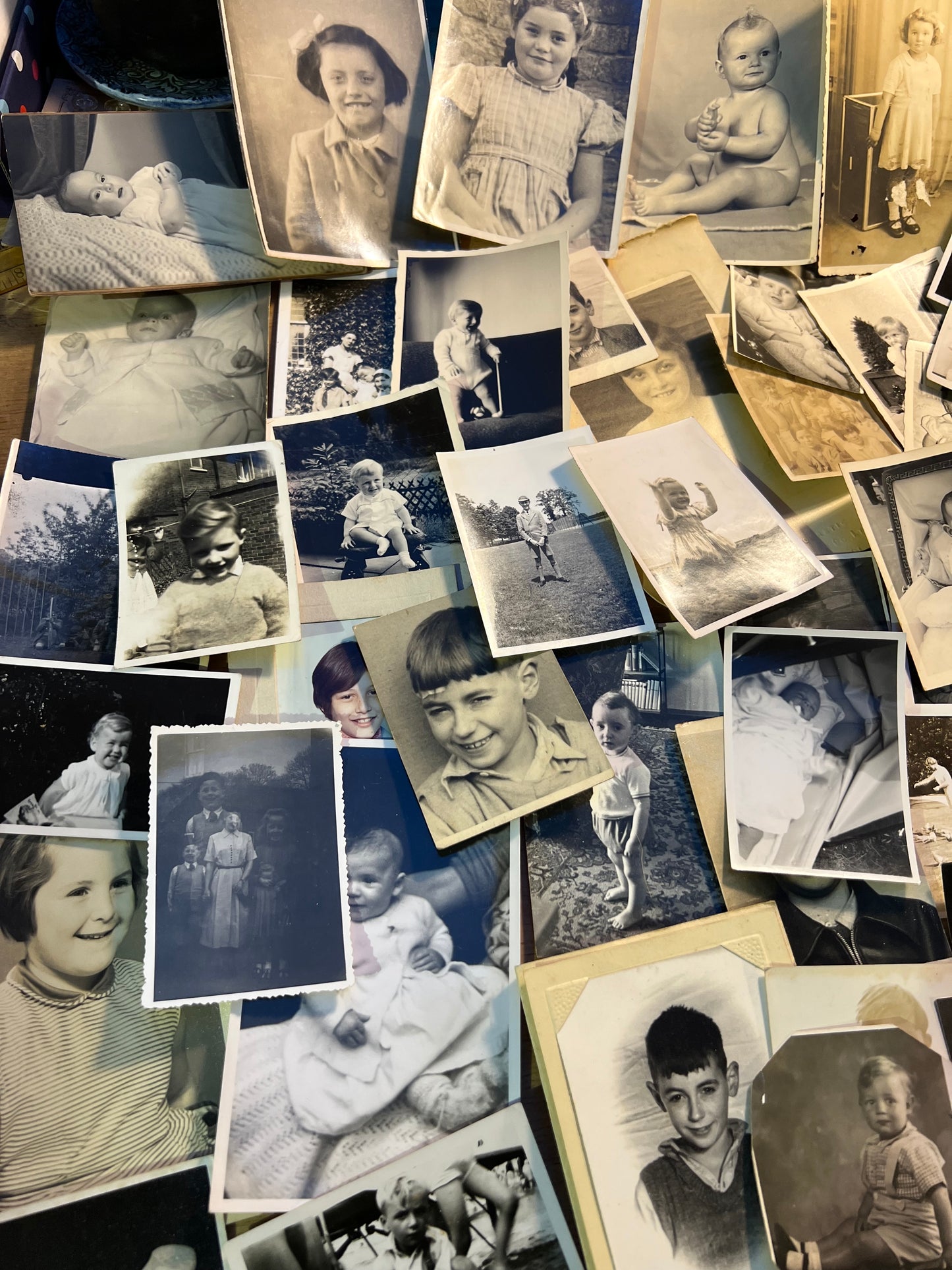 Job Lot of 50 Vintage Photographs of Kids