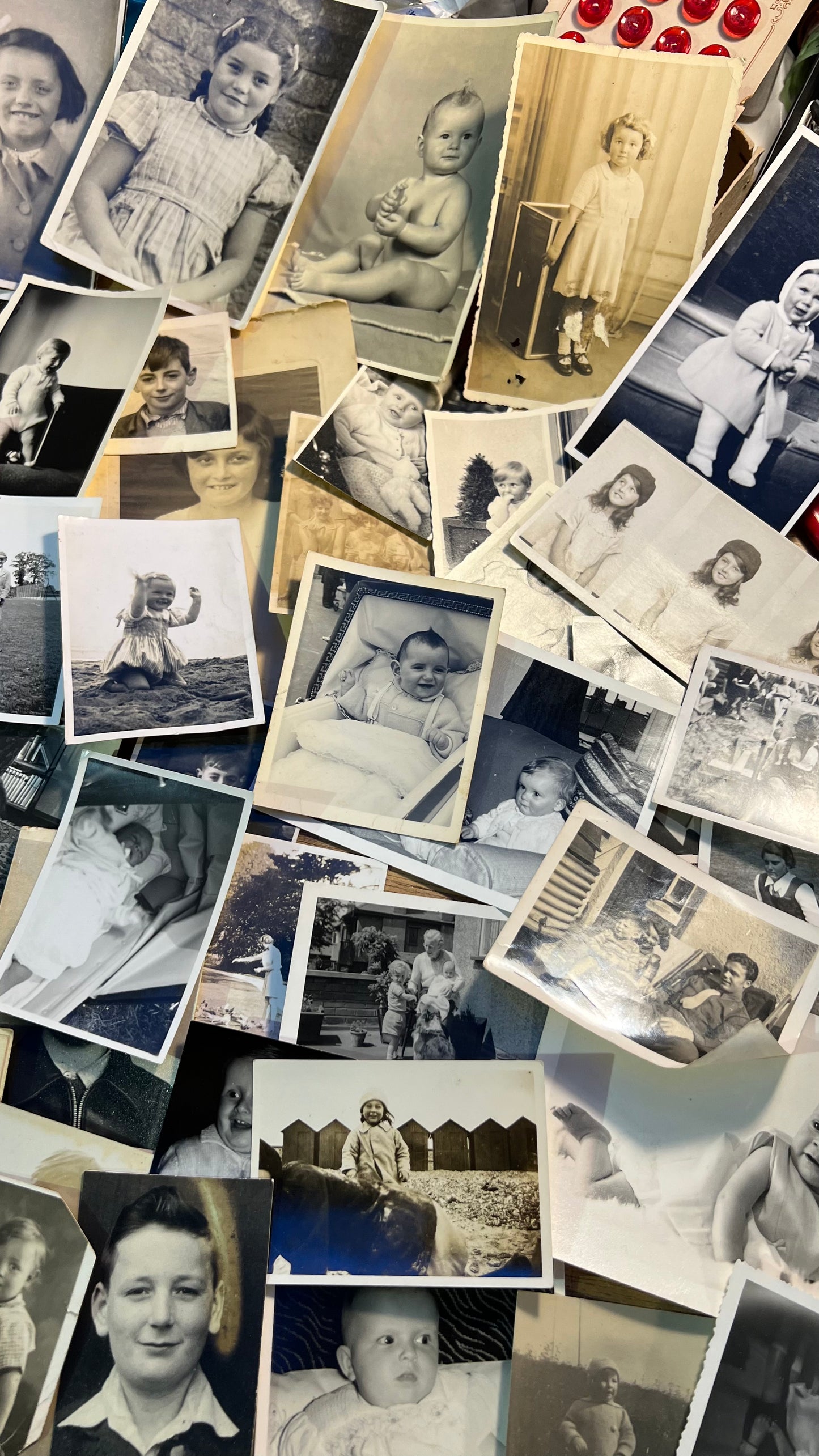 Job Lot of 50 Vintage Photographs of Kids
