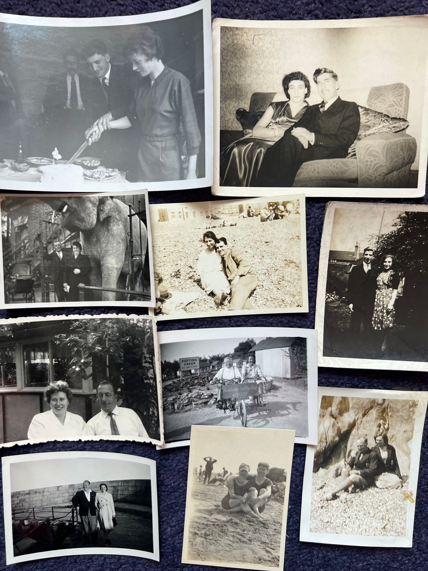 10 Old Photos 1930s - 50s of Happy Couples (F6)