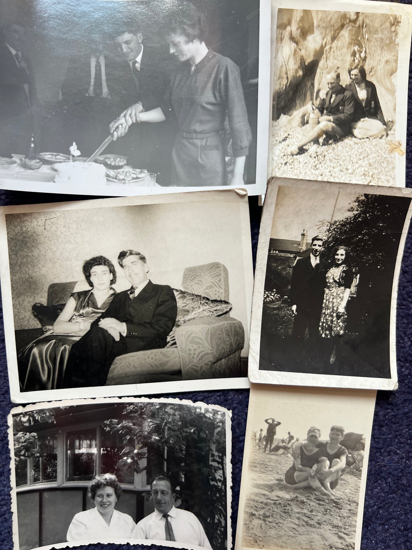 10 Old Photos 1930s - 50s of Happy Couples (F6)