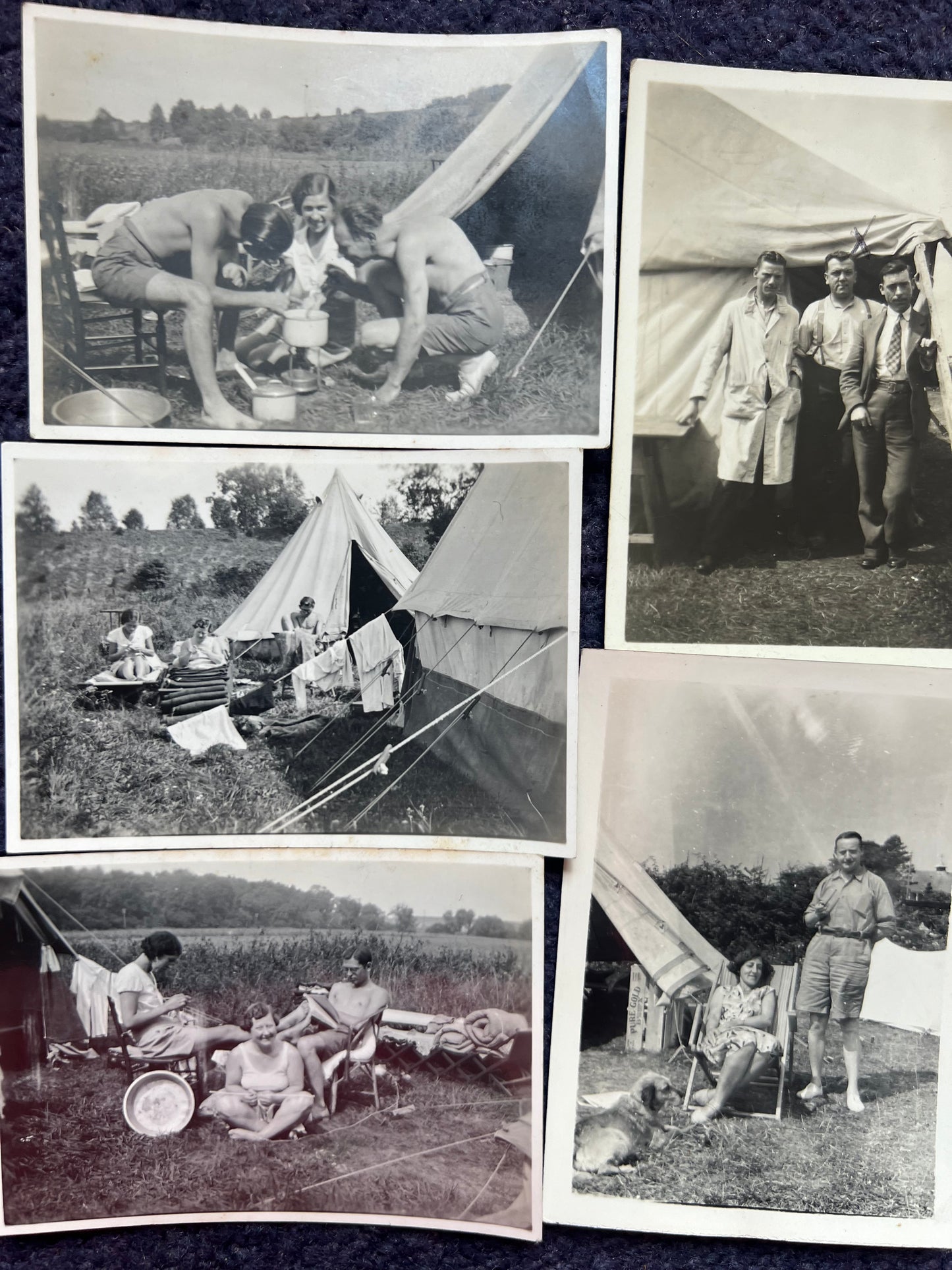 15 Old Photos of Camping Trips 1930s - 50s (F14)