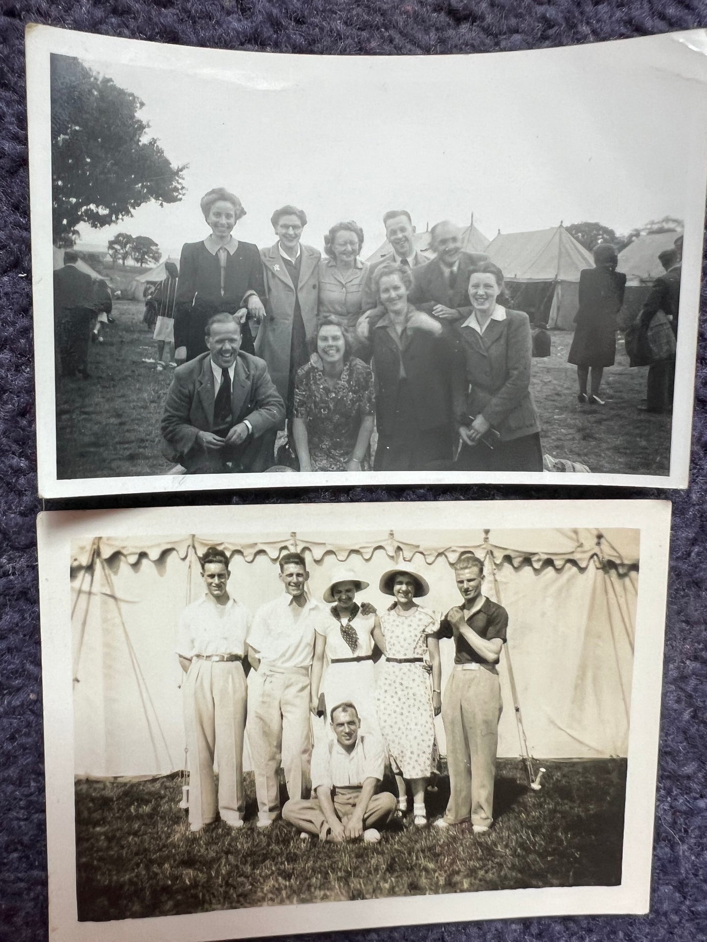15 Old Photos of Camping Trips 1930s - 50s (F14)