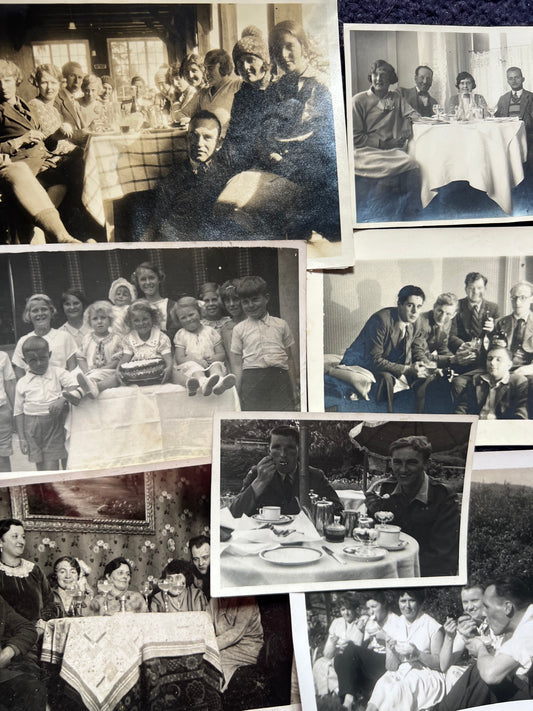 7 Old Photos from the 1920s - 50s of People Eating and Drinking (F17)