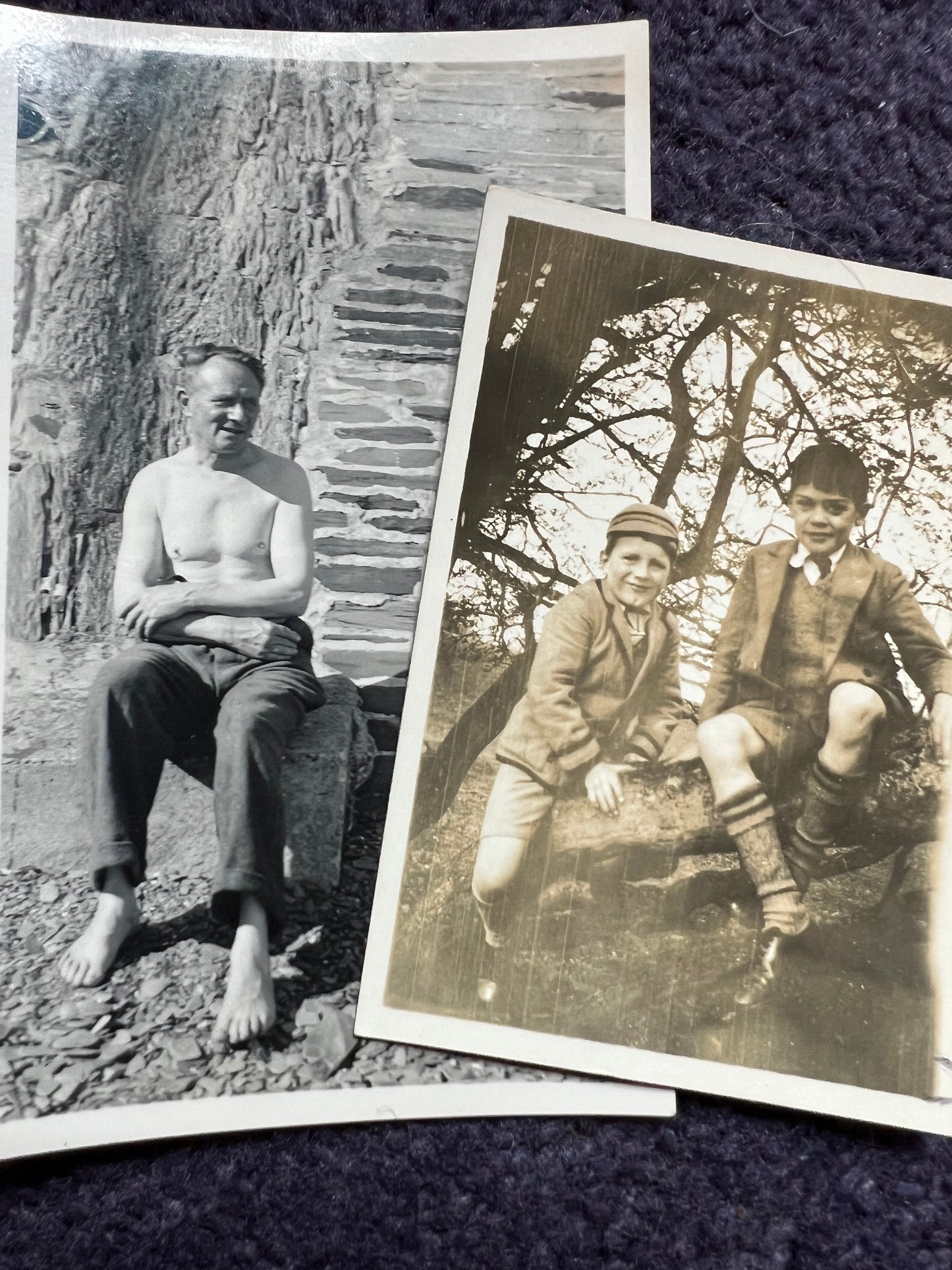 14 Old Photos from the 1920s-60s of People Sitting on Strange Things (F20)