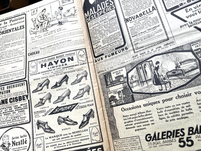 1926 NICE CARNIVAL on Front Cover of 14th February 1926 French Paper Le Petit Echo de la Mode