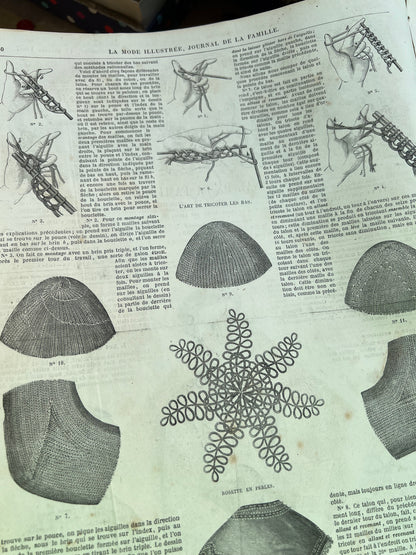 The Most Full On wedding Dress Ever in 17th February 1867 French La Mode Illustree