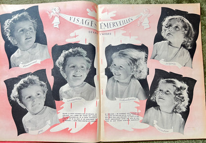 December 1937 MARIE CLAIRE with Delightful Christmas Illustrations