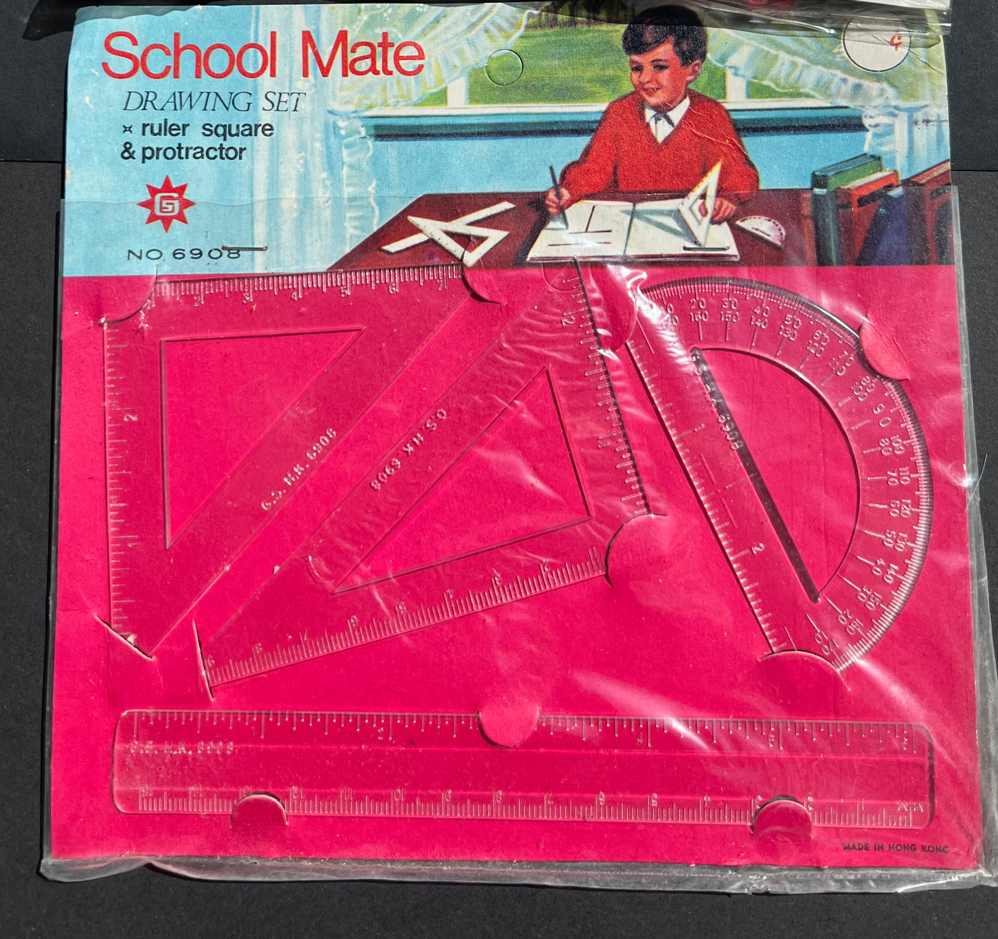 12 SCHOOL MATE 1960s Drawing Sets Made in Hong Kong