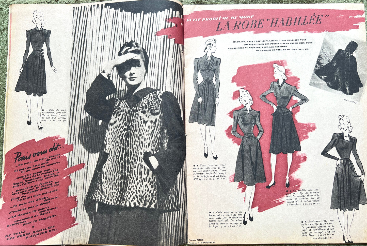 December 1940 Wartime MARIE CLAIRE