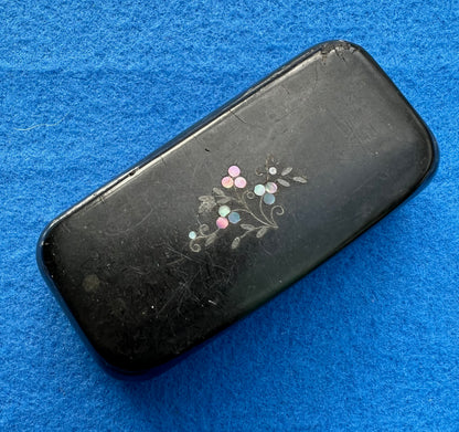 Little Old Paper Mache Lidded Box