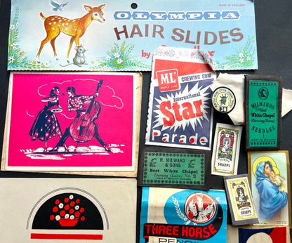 Job Lot of Vintage Cards + Paper To Get Creative With.