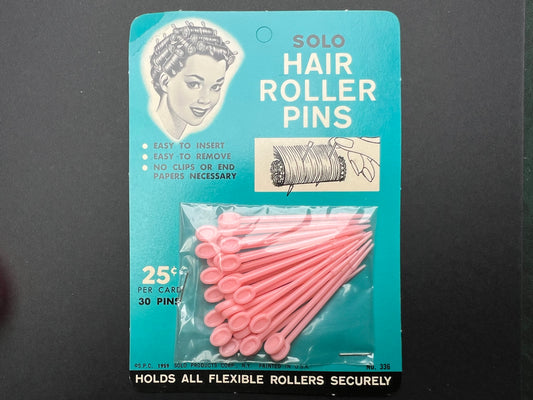 Unused Packet of 1950s Hair Roller Pins