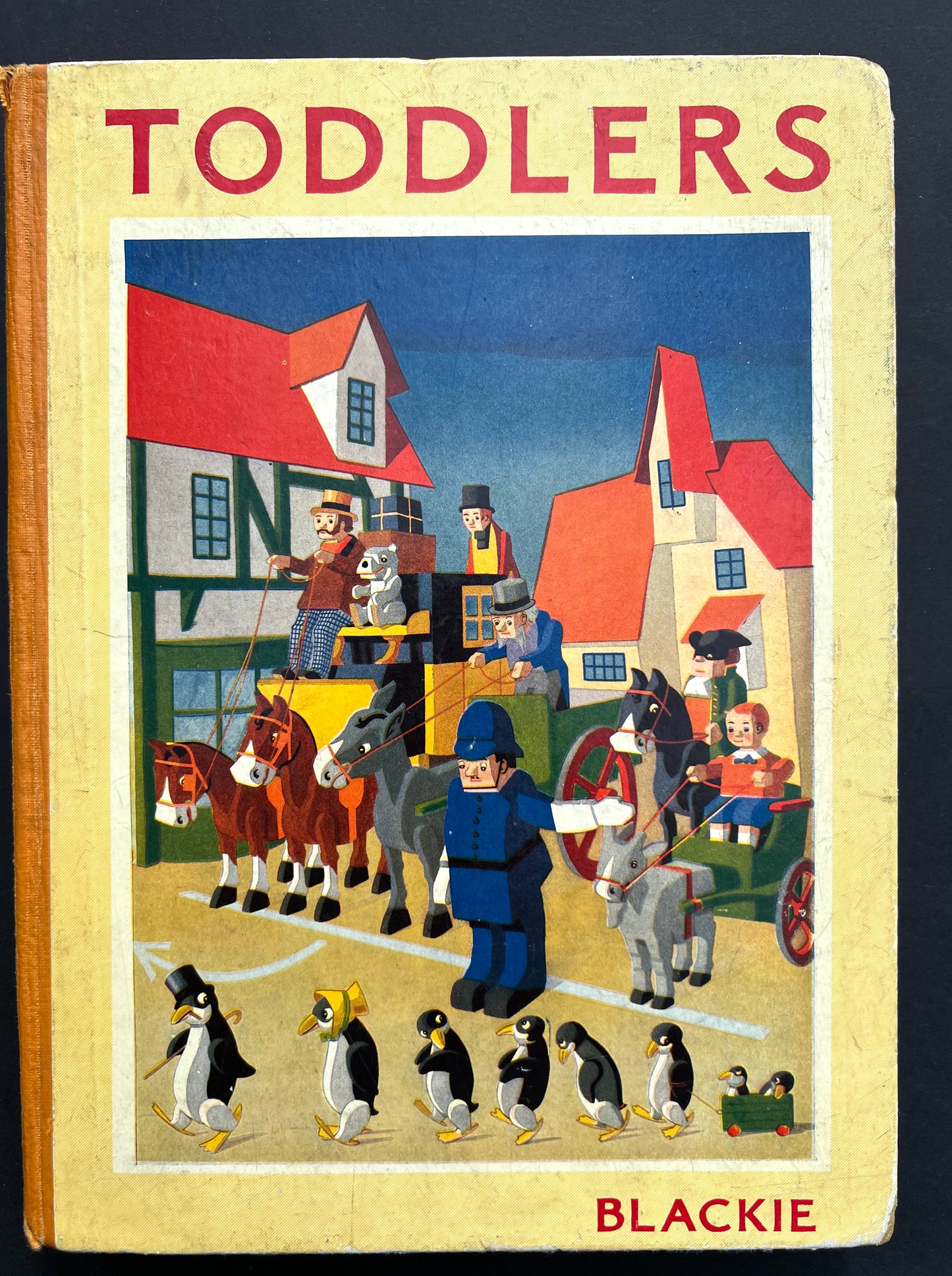 1936 BLACKIES "TODDLERS" Illustrated story book