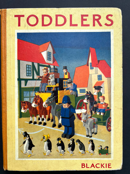 1936 BLACKIES "TODDLERS" Illustrated story book