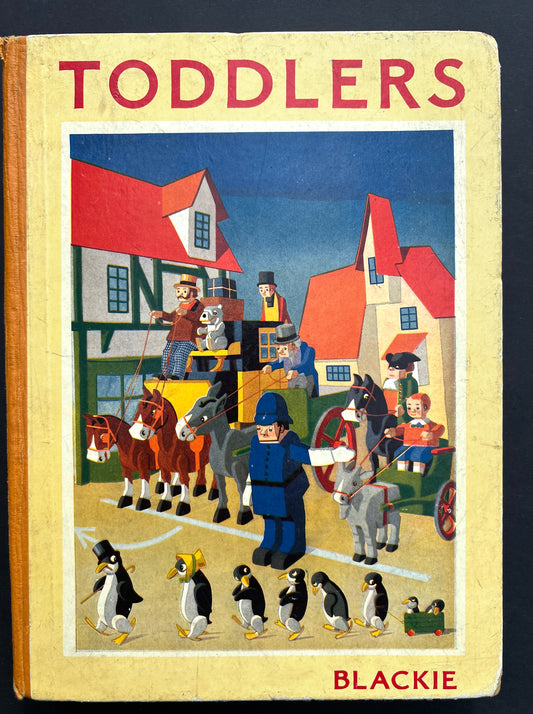 1936 BLACKIES "TODDLERS" Illustrated story book