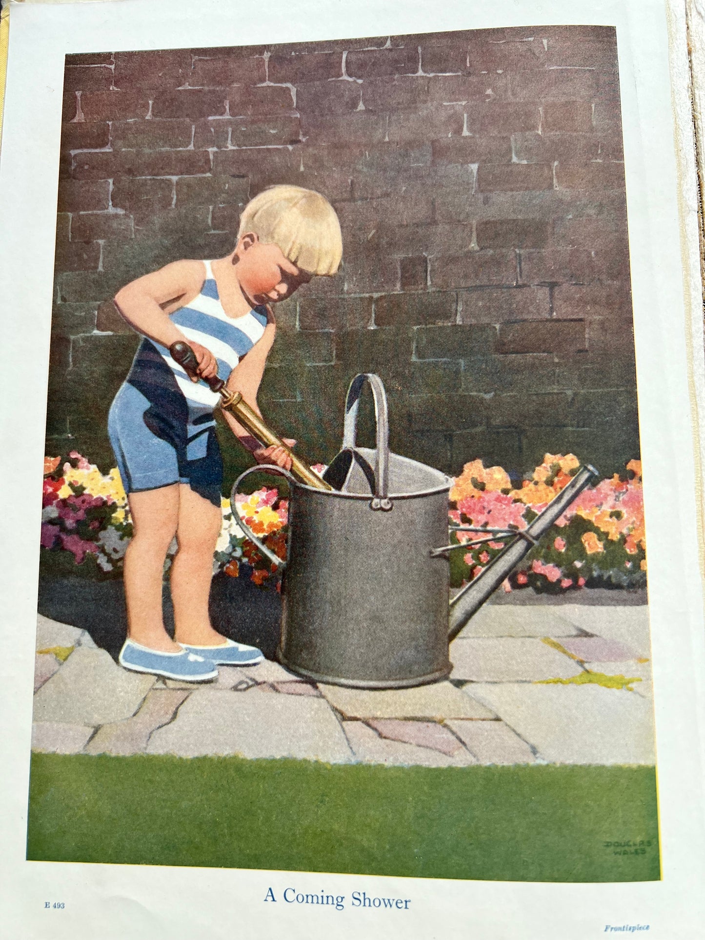 1936 BLACKIES "TODDLERS" Illustrated story book