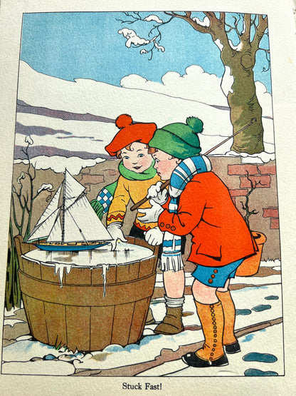 1936 BLACKIES "TODDLERS" Illustrated story book