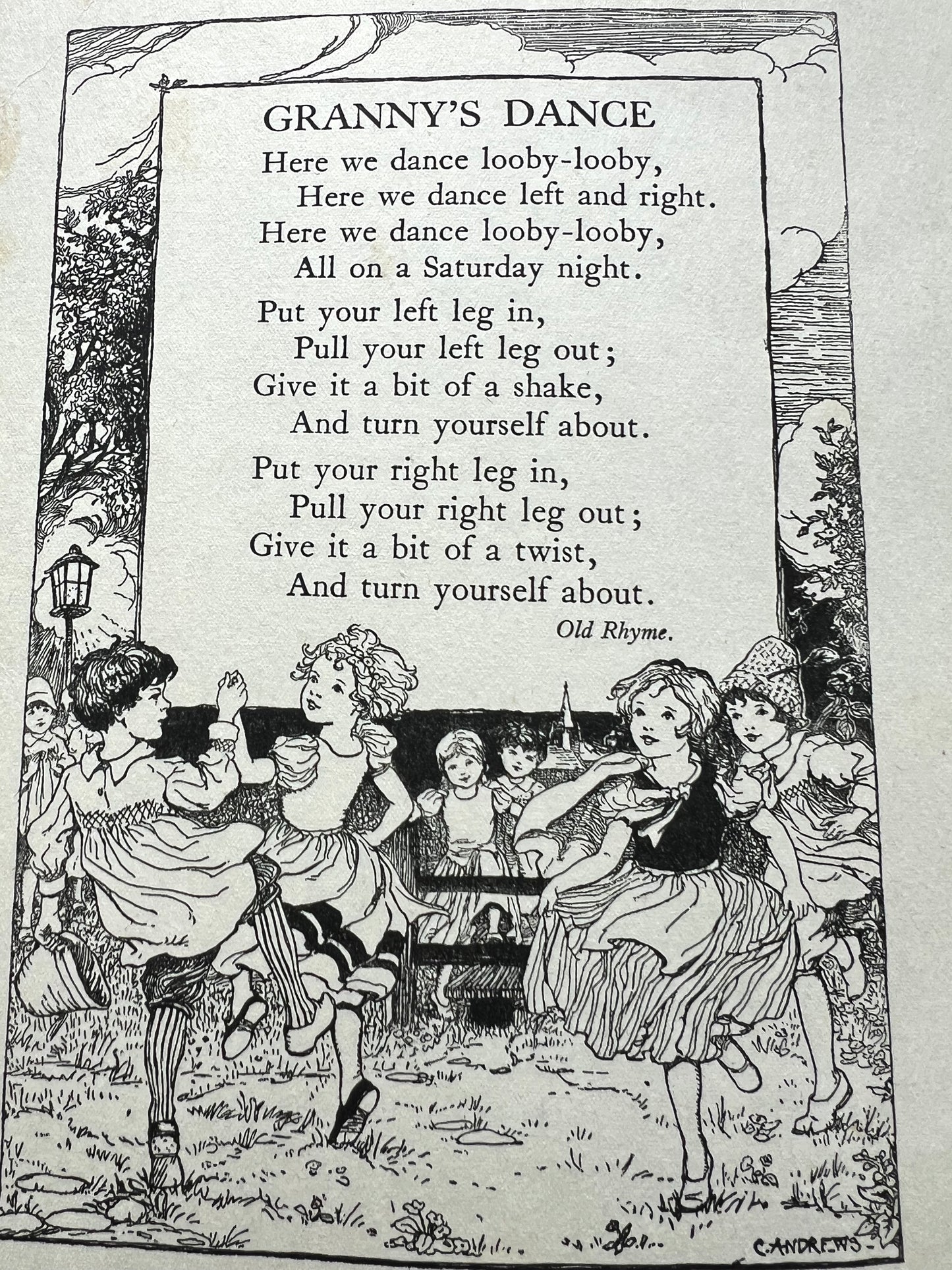 1936 BLACKIES "TODDLERS" Illustrated story book