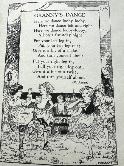 1936 BLACKIES "TODDLERS" Illustrated story book